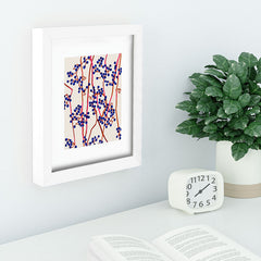 83 Oranges Berry Summer Recessed Framing Rectangle