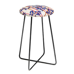 83 Oranges Berry Summer Counter Stool