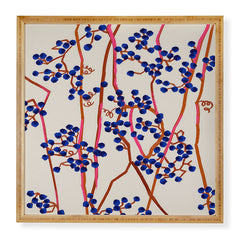 83 Oranges Berry Summer Framed Wall Art