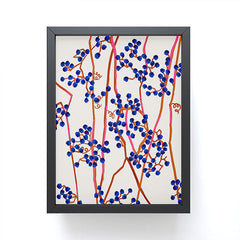 83 Oranges Berry Summer Framed Mini Art Print