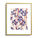 83 Oranges Berry Summer Metal Framed Art Print