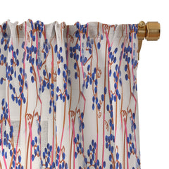83 Oranges Berry Summer Sheer Window Curtain