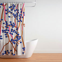 83 Oranges Berry Summer Shower Curtain