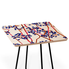 83 Oranges Berry Summer Side Table