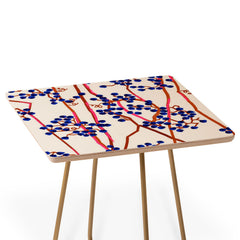 83 Oranges Berry Summer Side Table