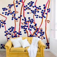 83 Oranges Berry Summer Wall Mural