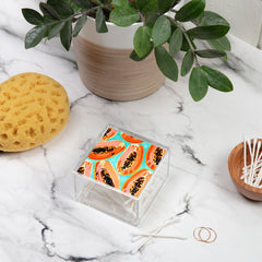 83 Oranges Big Papaya Watercolor Painting Acrylic Box