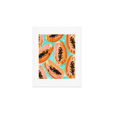 83 Oranges Big Papaya Watercolor Painting Art Print