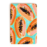 83 Oranges Big Papaya Watercolor Painting Cutting Board Rectangle