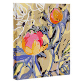 83 Oranges Blooms in The Butter Forest Art Canvas