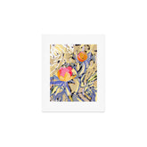 83 Oranges Blooms in The Butter Forest Art Print