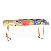 83 Oranges Blooms in The Butter Forest Bench