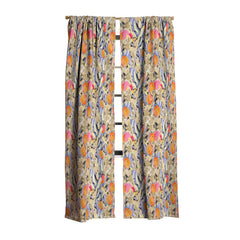 83 Oranges Blooms in The Butter Forest Blackout Window Curtain