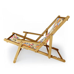 83 Oranges Blooms in The Butter Forest Sling Chair