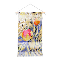 83 Oranges Blooms in The Butter Forest Wall Hanging Portrait