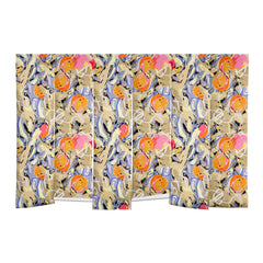 83 Oranges Blooms in The Butter Forest Wall Mural