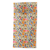 83 Oranges Blooms in The Butter Forest Beach Towel