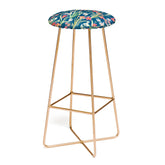 83 Oranges Blossom Botanical Bar Stool