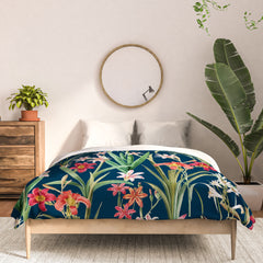 83 Oranges Blossom Botanical Comforter