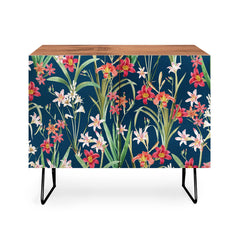 83 Oranges Blossom Botanical Credenza
