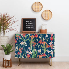 83 Oranges Blossom Botanical Credenza
