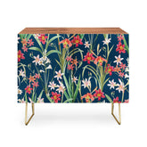 83 Oranges Blossom Botanical Credenza