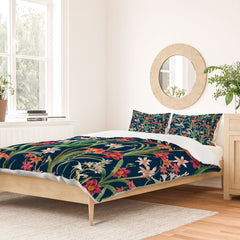 83 Oranges Blossom Botanical Duvet Cover