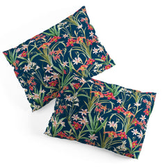 83 Oranges Blossom Botanical Pillow Shams