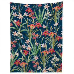 83 Oranges Blossom Botanical Tapestry