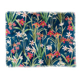 83 Oranges Blossom Botanical Throw Blanket