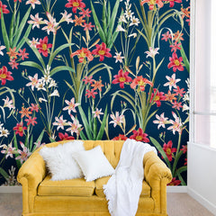 83 Oranges Blossom Botanical Wall Mural