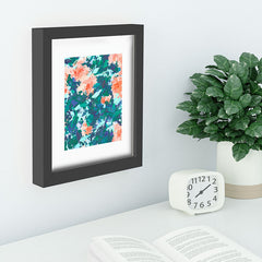 83 Oranges Blossomed Garden Recessed Framing Rectangle