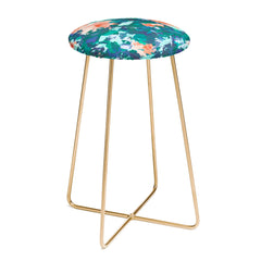 83 Oranges Blossomed Garden Counter Stool