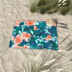 83 Oranges Blossomed Garden Picnic Blanket