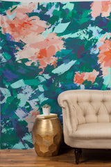 83 Oranges Blossomed Garden Tapestry