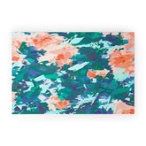 83 Oranges Blossomed Garden Welcome Mat
