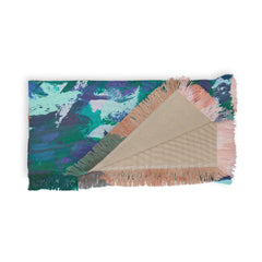 83 Oranges Blossomed Garden Throw Blanket