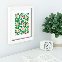 83 Oranges Blush Blossom Recessed Framing Rectangle