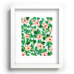 83 Oranges Blush Blossom Recessed Framing Rectangle
