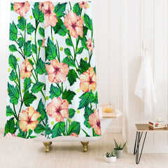 83 Oranges Blush Blossom Shower Curtain