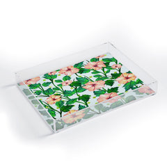 83 Oranges Blush Blossom Acrylic Tray