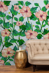 83 Oranges Blush Blossom Tapestry