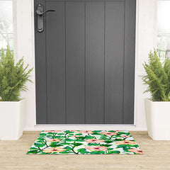 83 Oranges Blush Blossom Welcome Mat