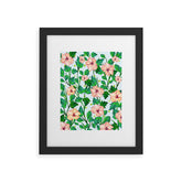83 Oranges Blush Blossom Framed Art Print