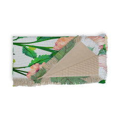 83 Oranges Blush Blossom Throw Blanket