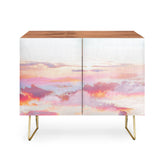 83 Oranges Blush Clouds Credenza