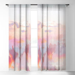 83 Oranges Blush Clouds Sheer Non Repeat