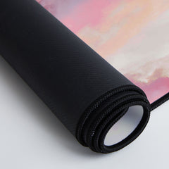 83 Oranges Blush Clouds Desk Mat