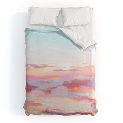 83 Oranges Blush Clouds Duvet Cover
