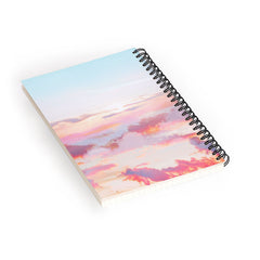 83 Oranges Blush Clouds Spiral Notebook